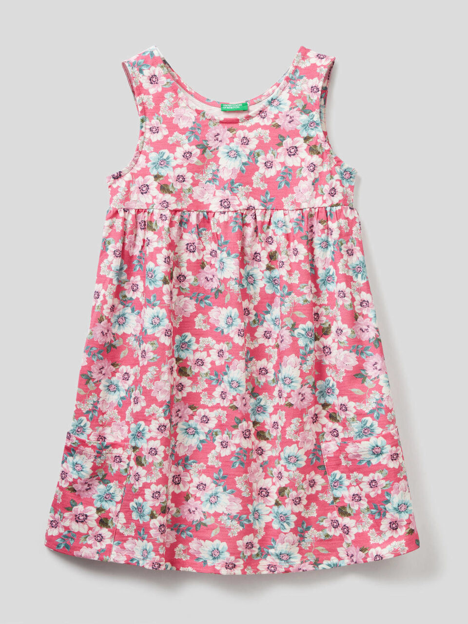 Vestido de praia estampado image number 1