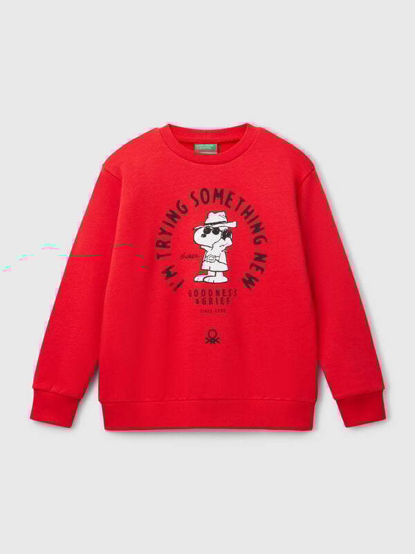 Sweat Snoopy ©Peanuts em algodão Menino