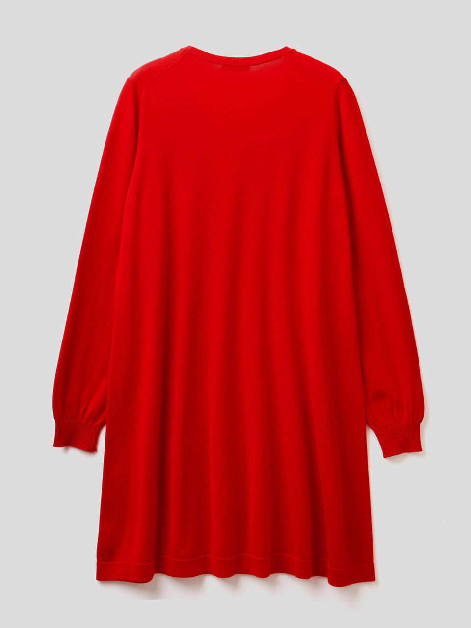Vestido de malha com manga comprida image number 2