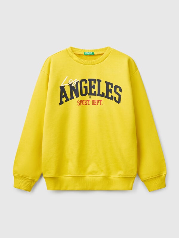 Sweat 100% algodão com estampa Menino