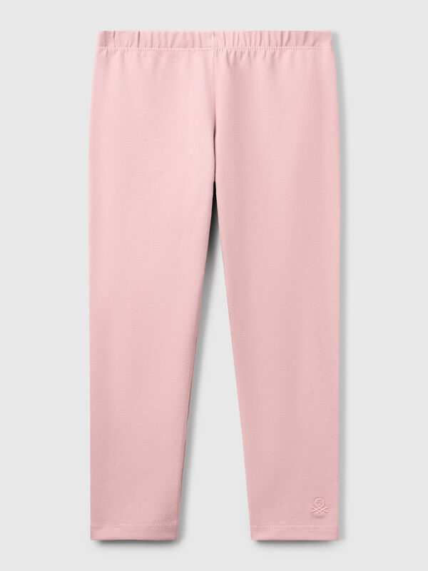 Leggings em algodão stretch Menina
