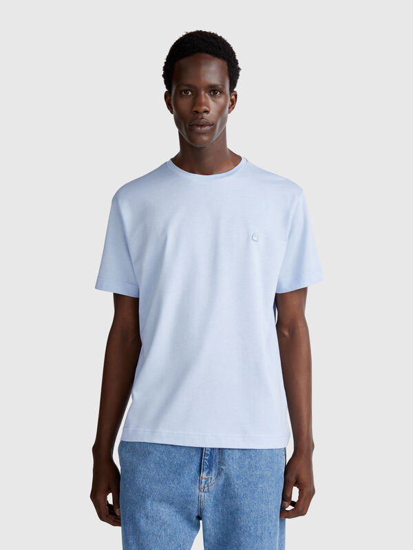 T-shirt em micro piqué Homem