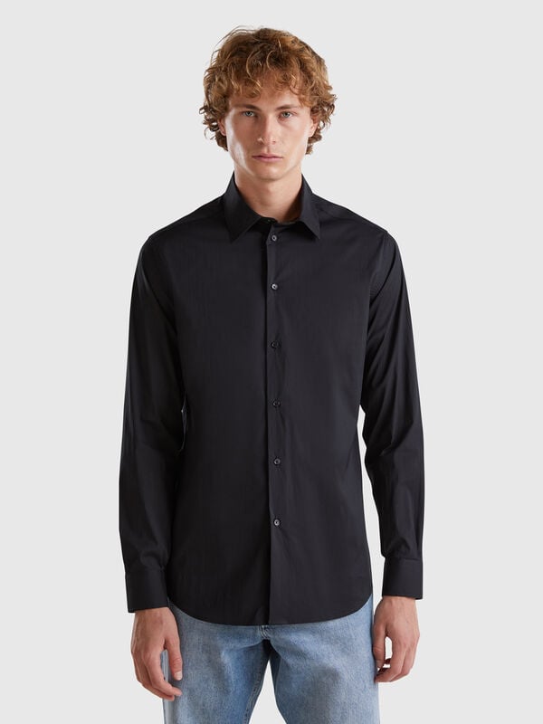 Camisa slim fit Homem