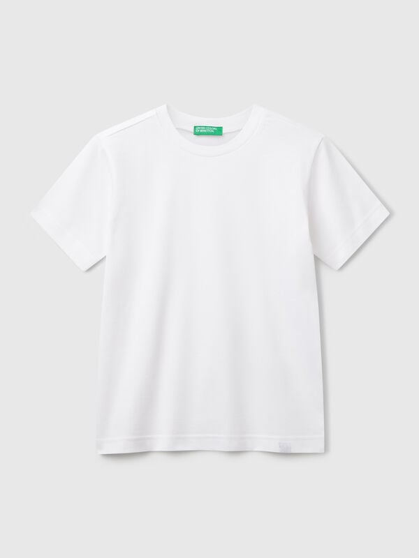 T-shirt de manga curta em algodão Menino