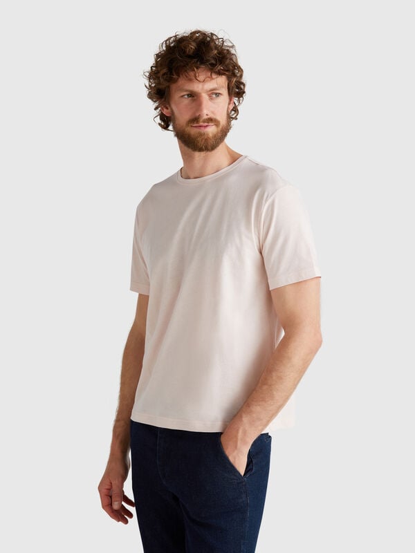 T-shirt em jersey leve Homem