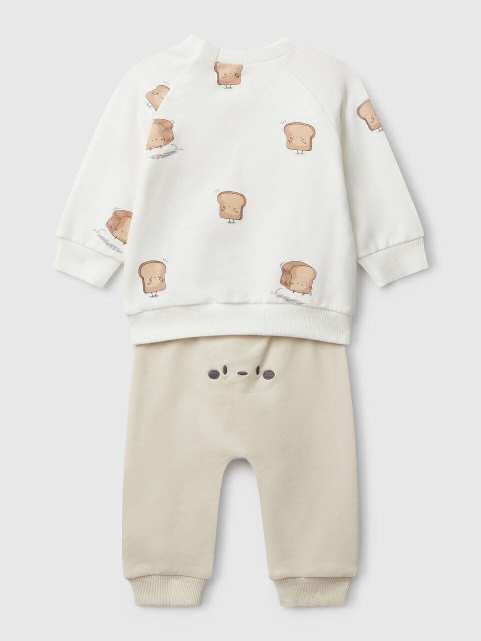 SET SWEATER+TROUSERS Recém-nascido image number 2