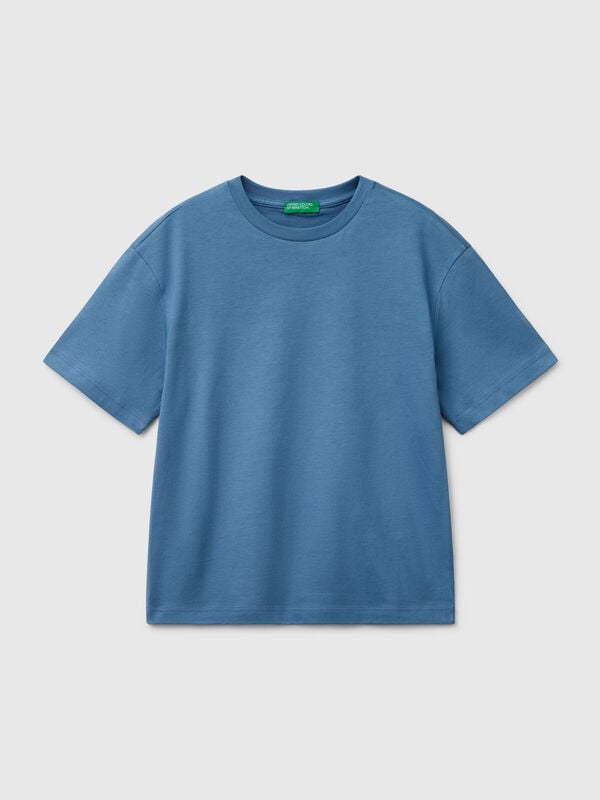 T-shirt de manga curta em algodão  Menino