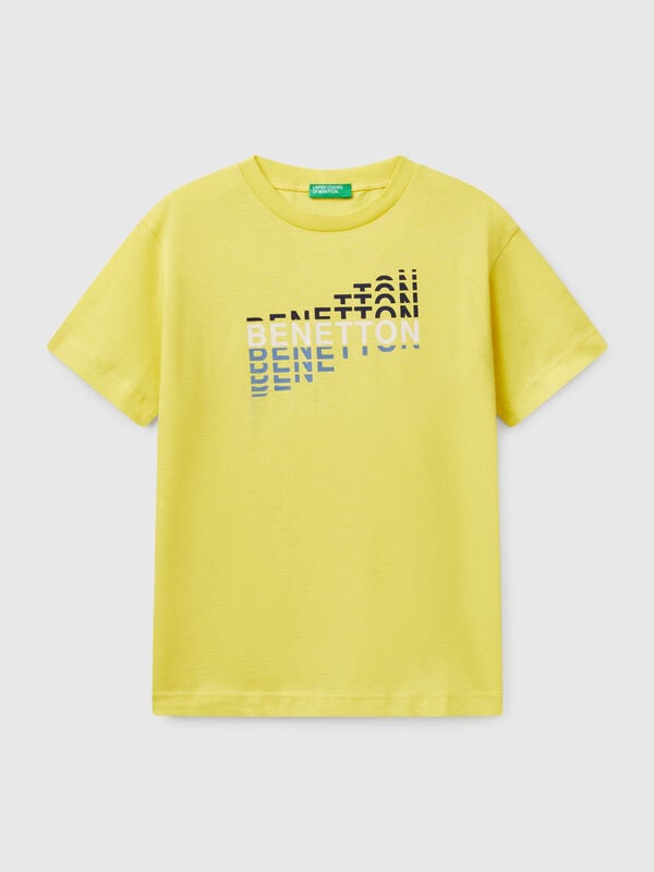 T-shirt de manga curta 100% algodão Menino