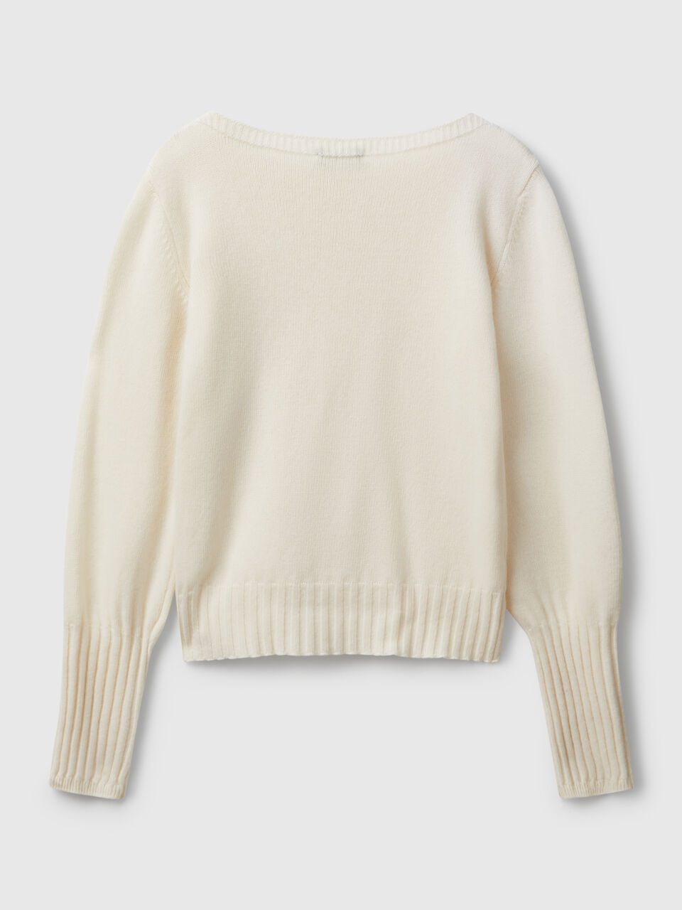BOAT-NECK SWEAT.L/S Mulher image number 2