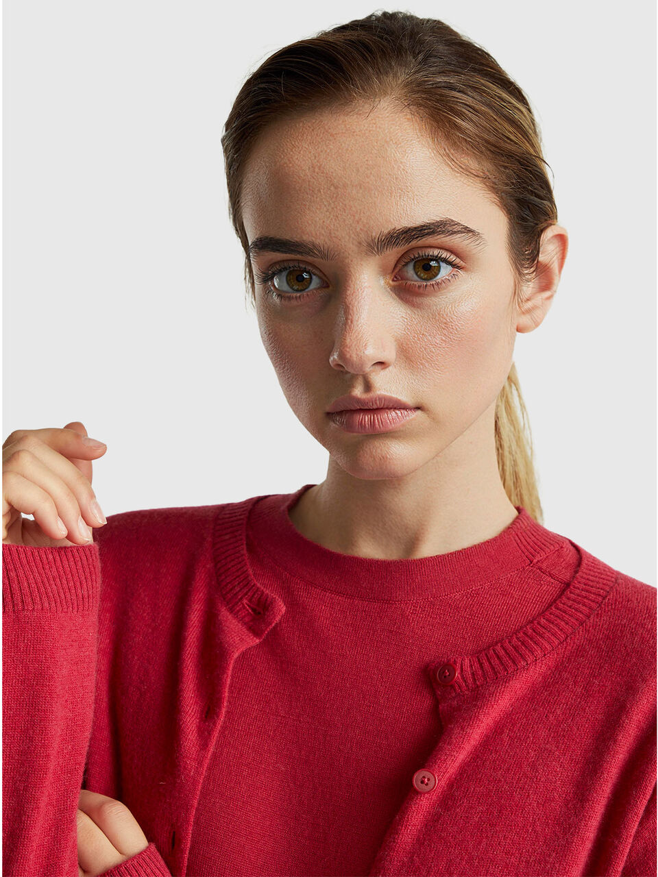 L/S SWEATER Mulher image number null