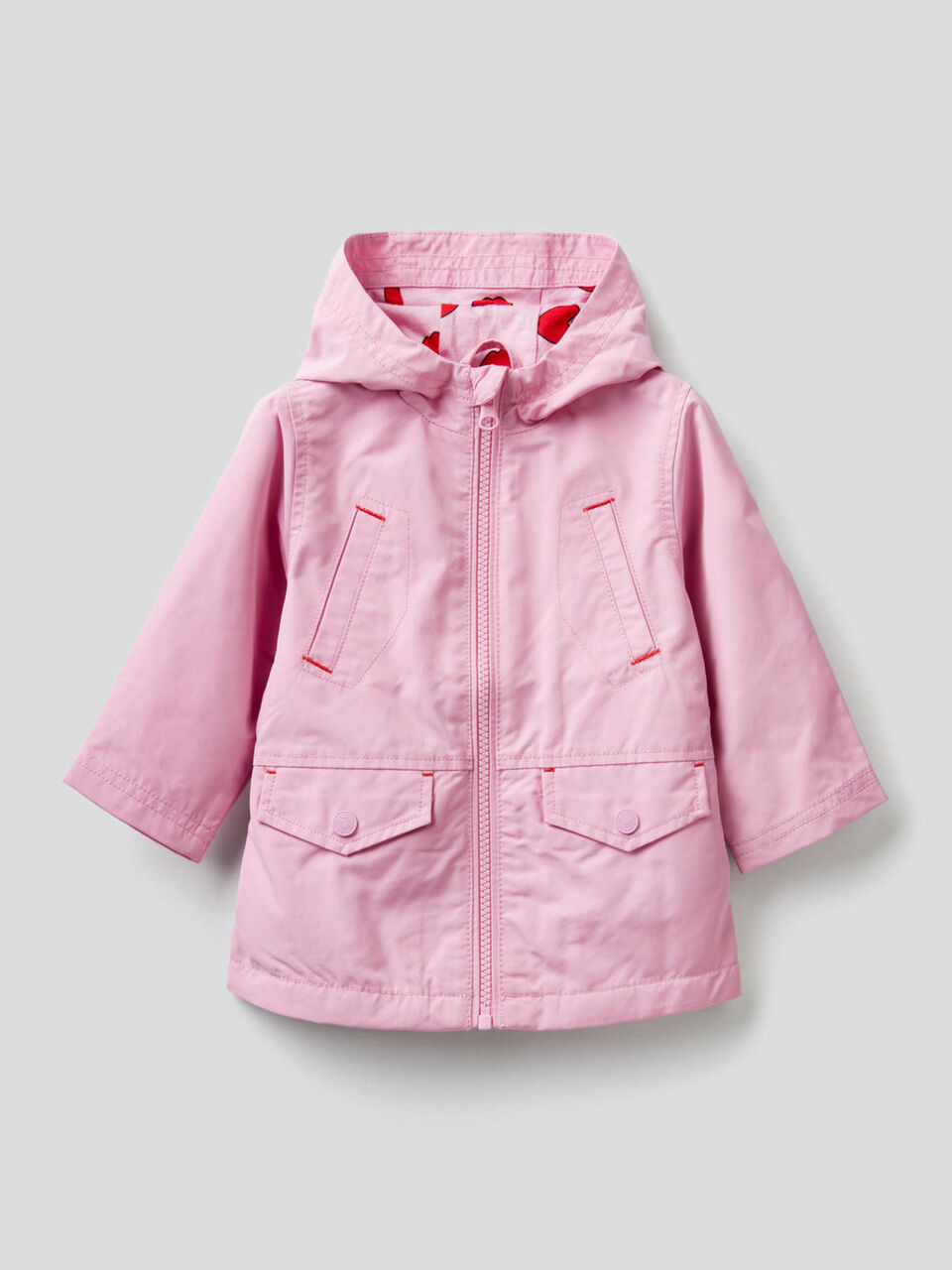 Parka em tecido "Rain Defender" image number 1