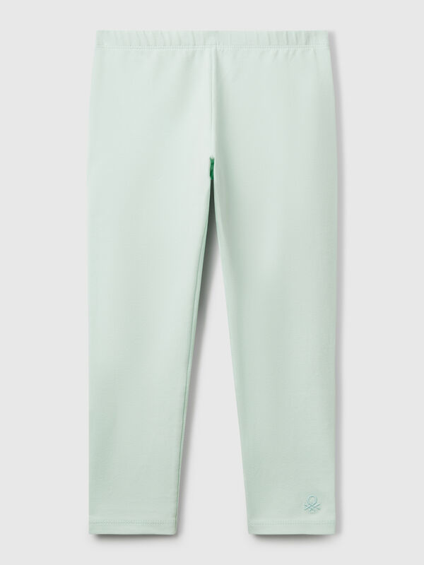 Leggings em algodão stretch Menina