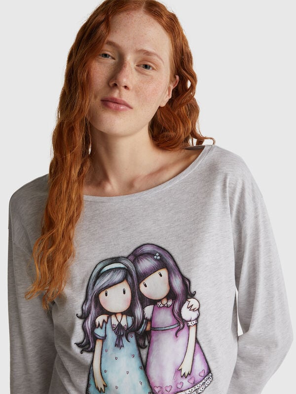 T-shirt com estampa ©Santoro Gorjuss Mulher