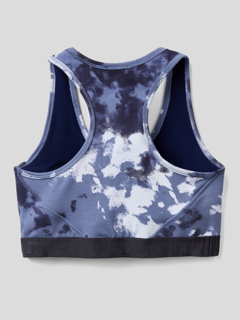 Top curto desportivo tye-dye image number 2