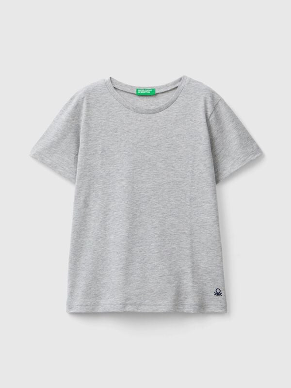 T-shirt em algodão puro Menino