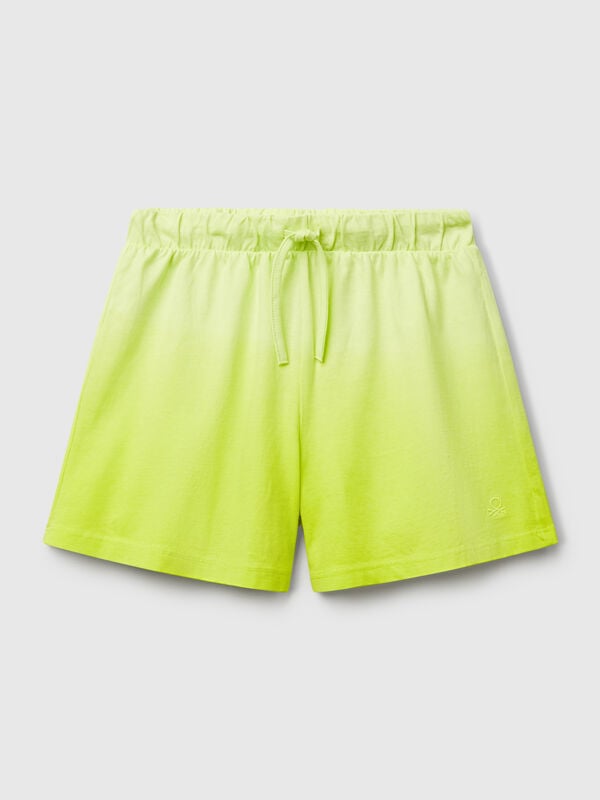Shorts dip-dye Menina