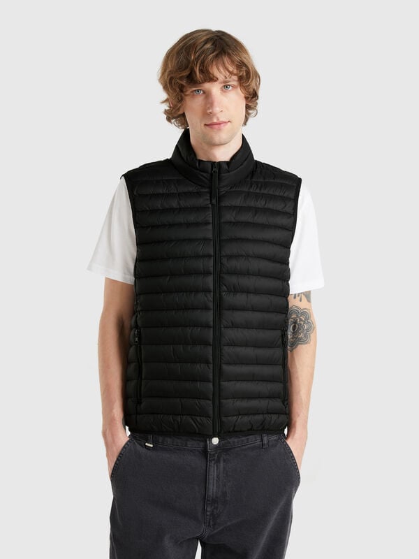 Colete regular fit com enchimento  Homem