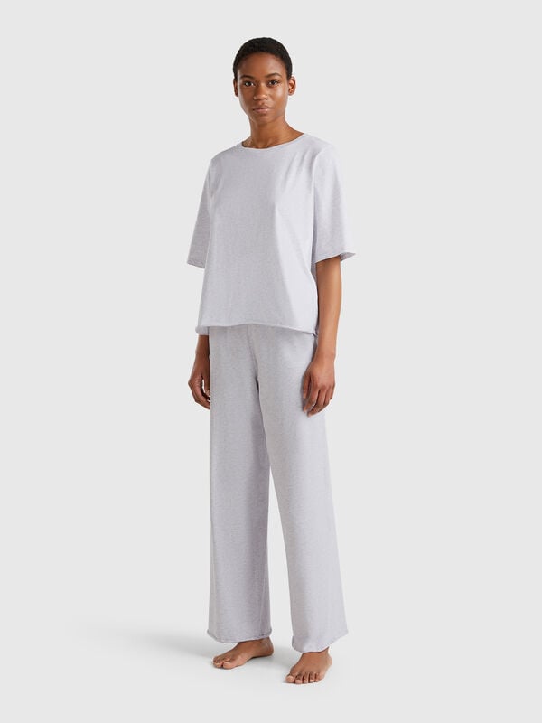 Pijama amplo em algodão puro Mulher