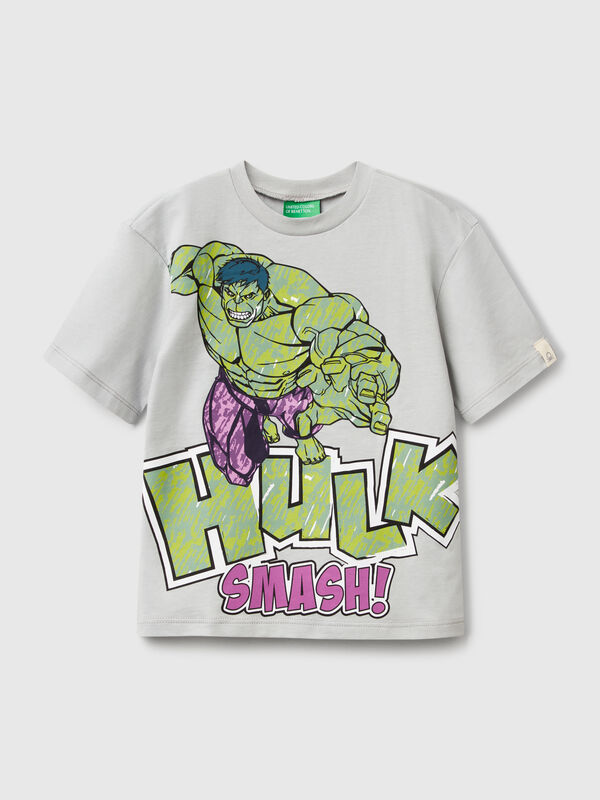 T-shirt ©Marvel Hulk em algodão Menino