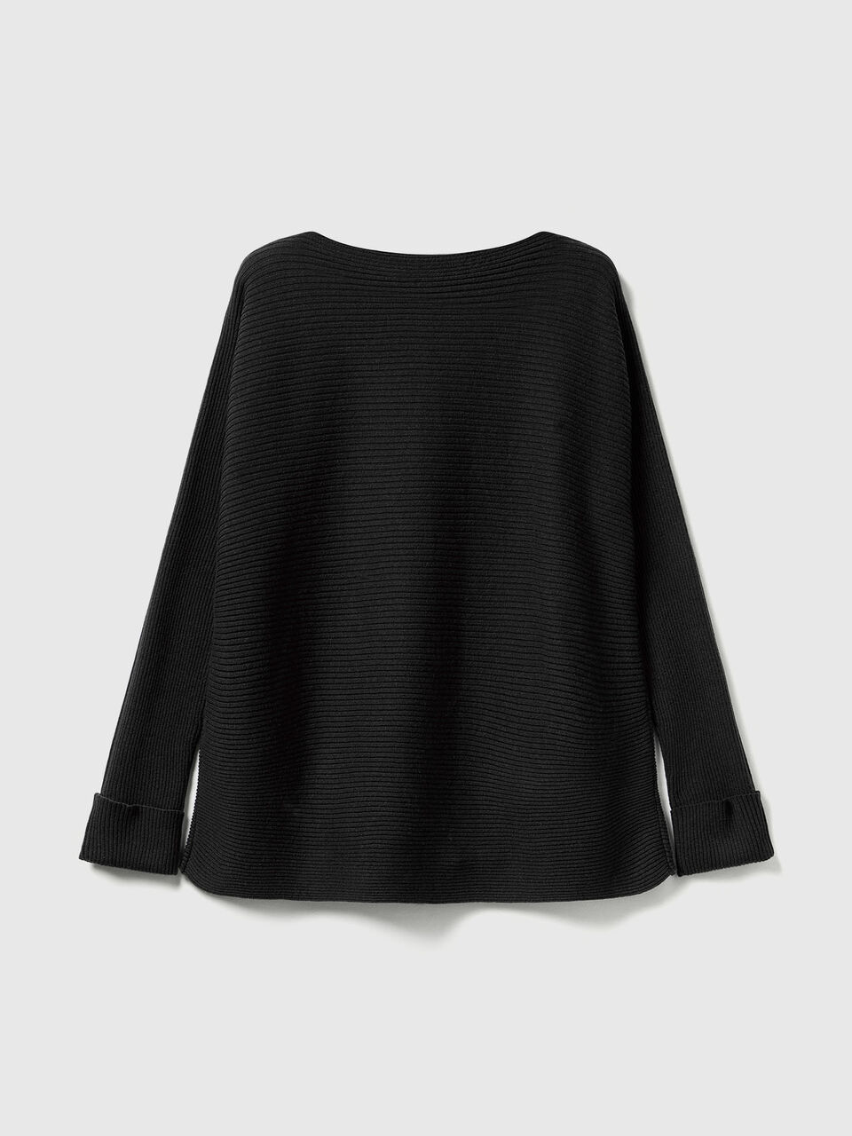 BOAT-NECK SWEAT.L/S Mulher image number 2