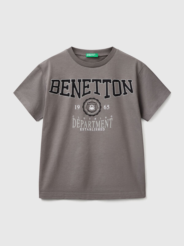 T-shirt de manga curta 100% algodão Menino