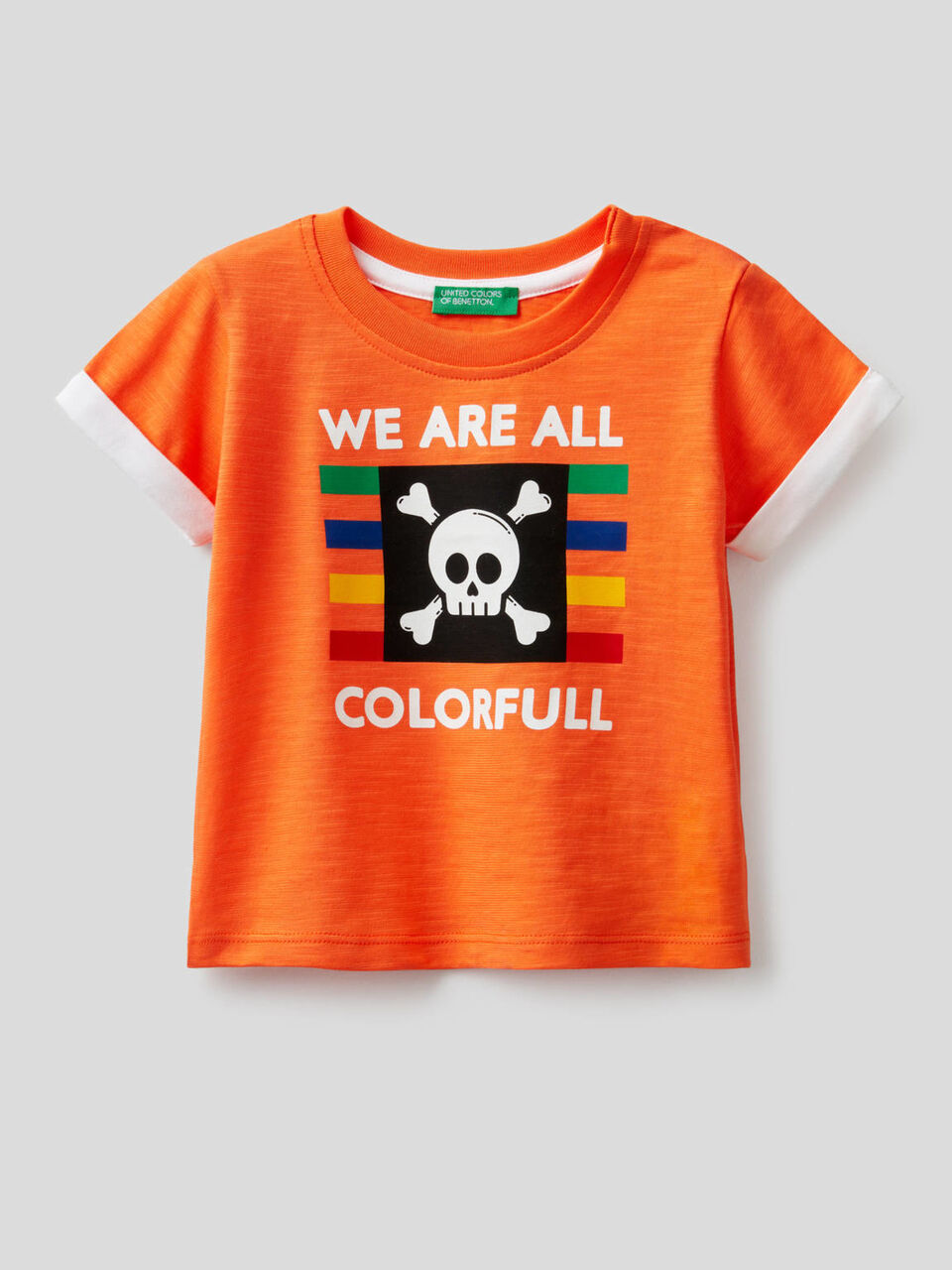 T-shirt em algodão com estampa image number null