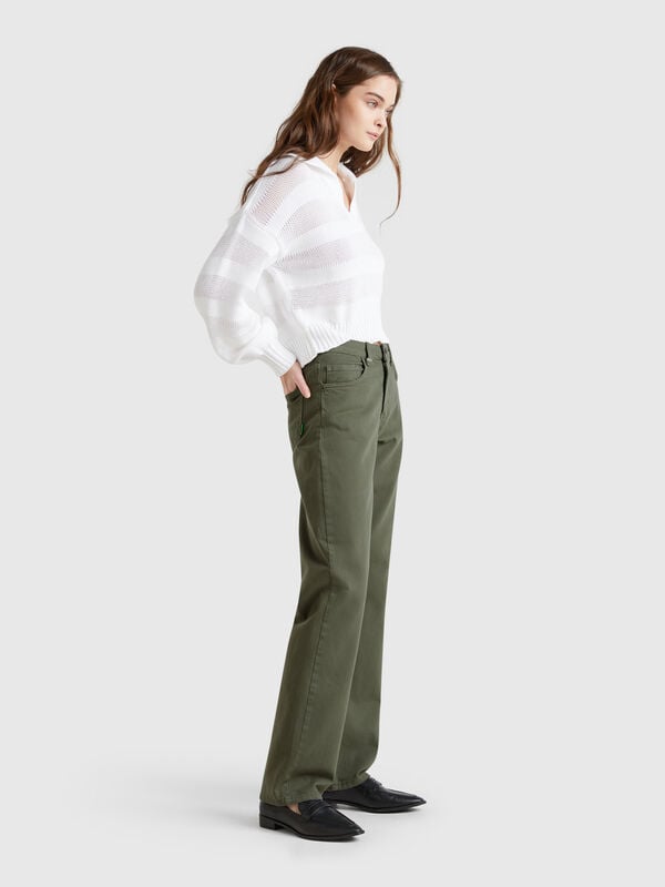 Jeans straight Mulher
