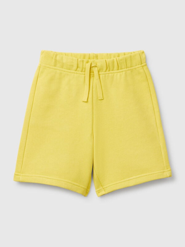 Bermudas em lã de algodão Menino