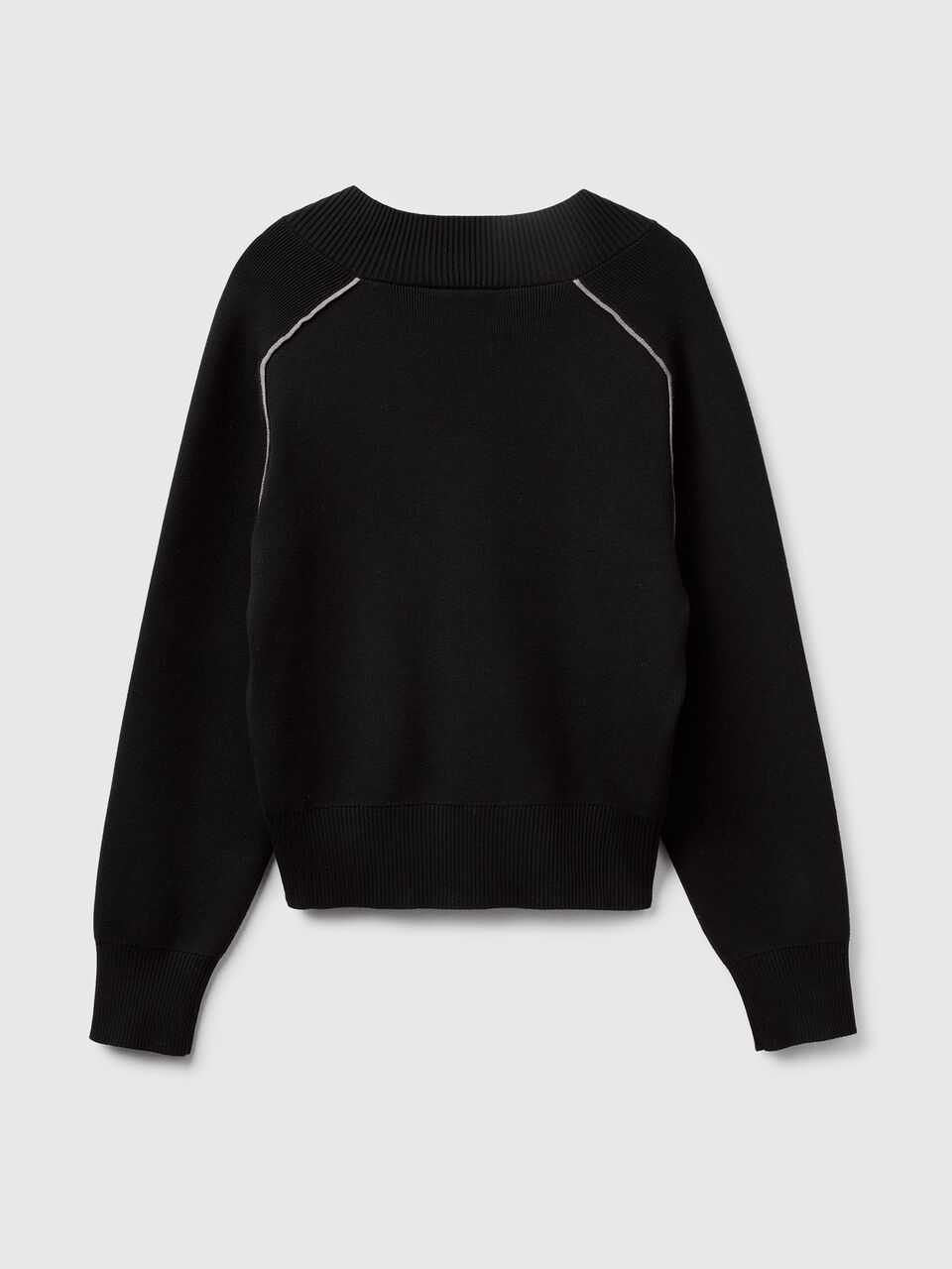 V NECK SWEATER L/S Mulher image number null