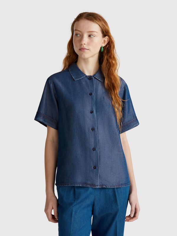 Blusa em viscose Mulher