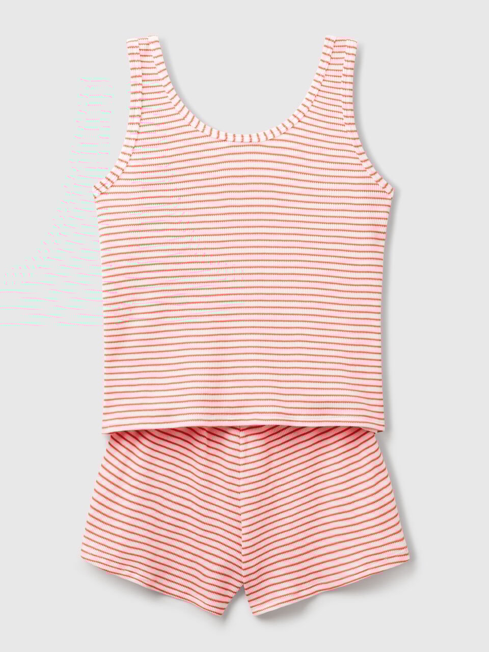PYJAMA(VEST+SHORTS) Mulher image number 2