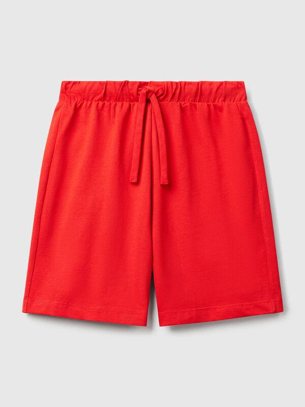 Bermudas em 100% algodão Menino