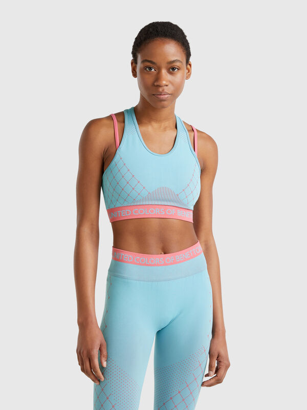 Top brassiere sem costuras Mulher