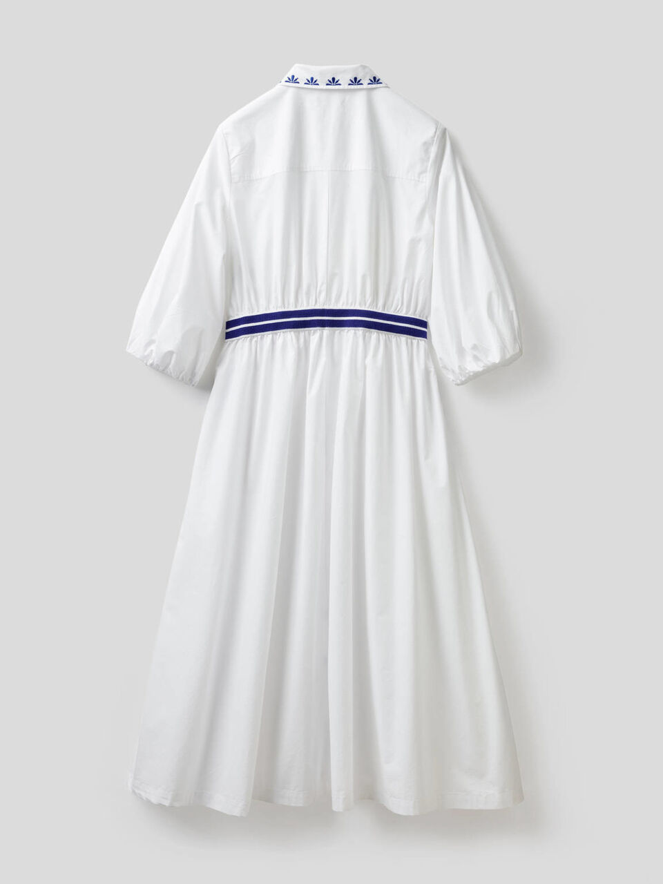Vestido chemisier com bordados image number 2