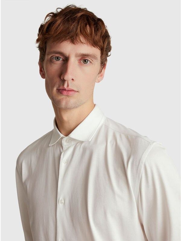 Camisa slim fit Homem