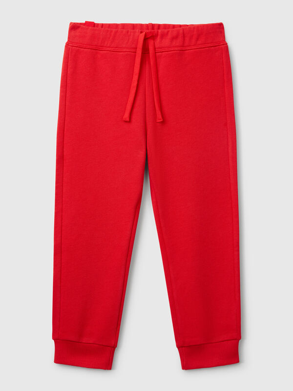 Joggers em felpo regular fit Menino