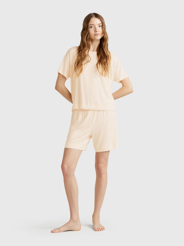 Shorts em Modal® stretch Mulher