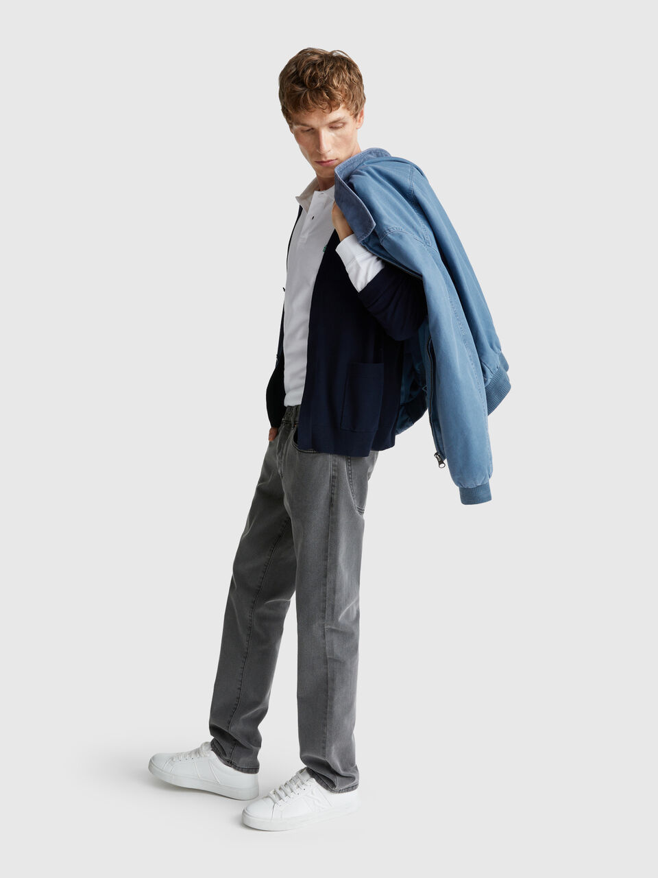 L/S CARDIGAN Homem image number null