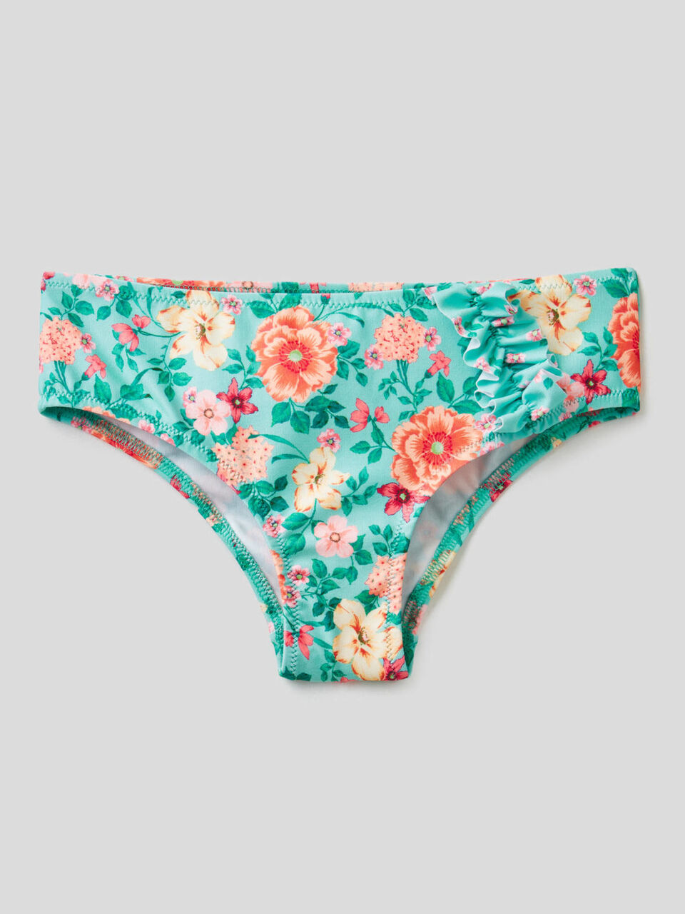 Cueca de biquíni padrão floral image number 1