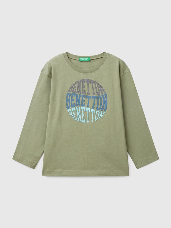 T-shirt em algodão  Menino