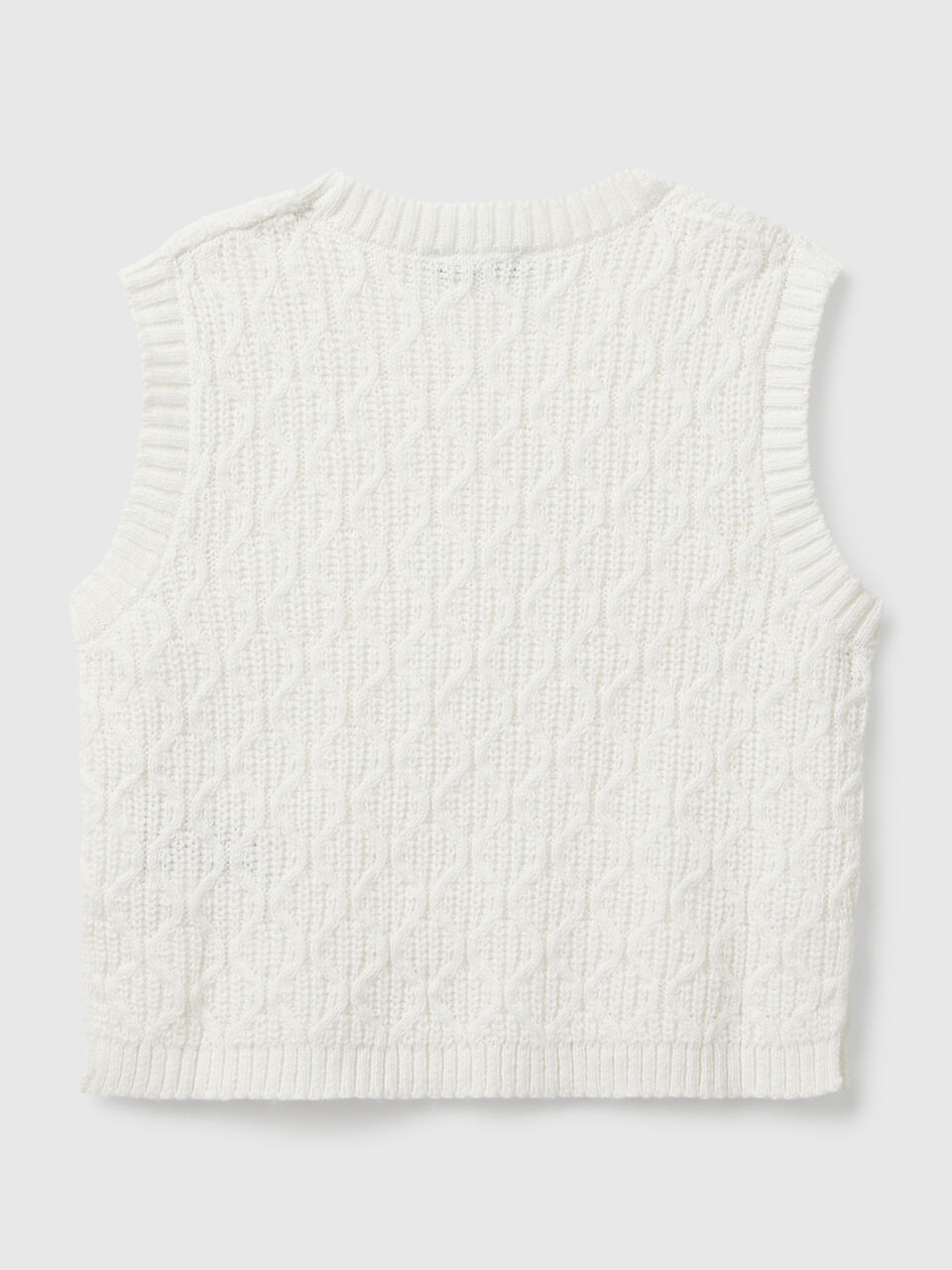 SLEEVELESS SWEATER Menina image number 2