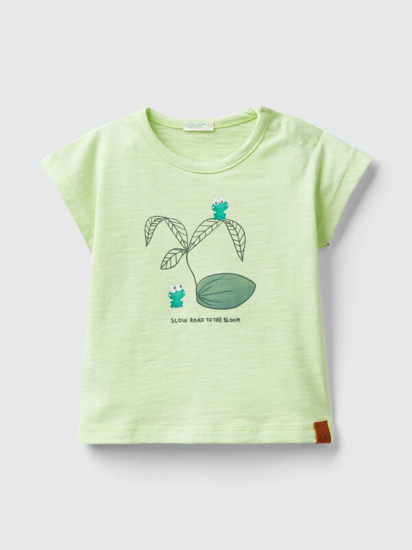 T-shirt com estampa de animal Recém-nascido