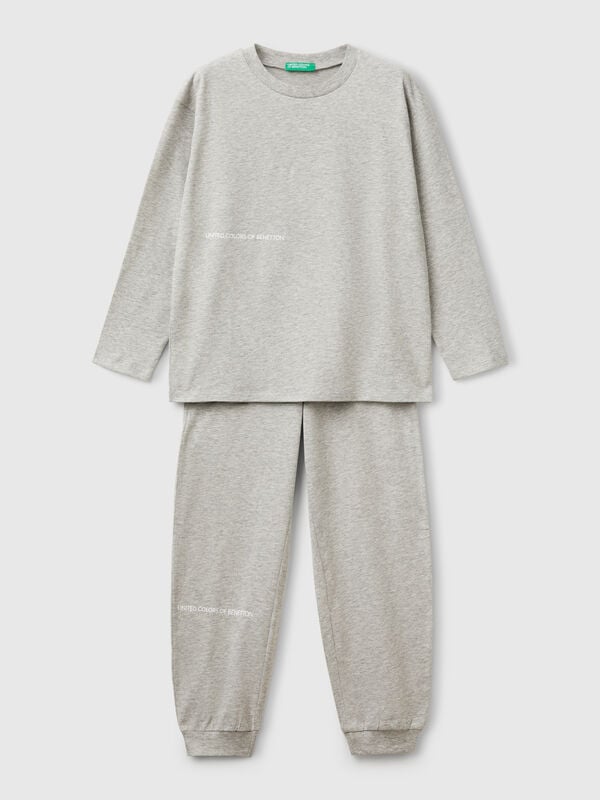 Pijama em algodão puro Menino