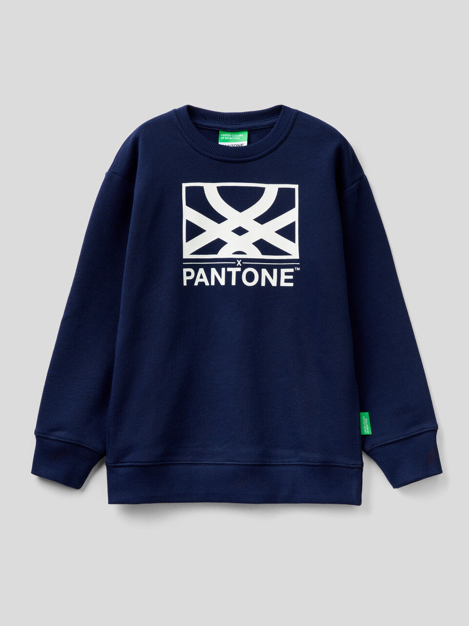 Sweat azul-escuro BenettonxPantone™