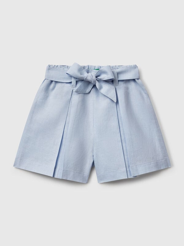 Bermudas com laço Menina