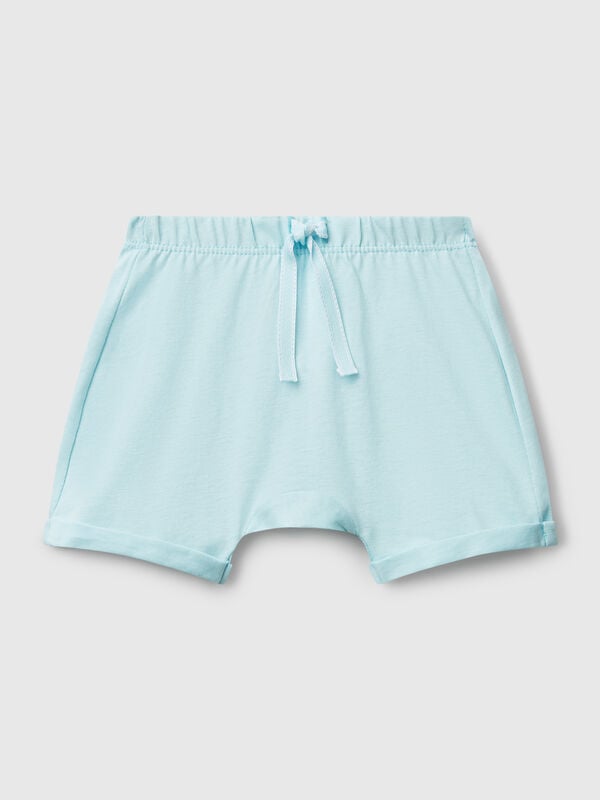 Shorts com patch atrás Recém-nascido