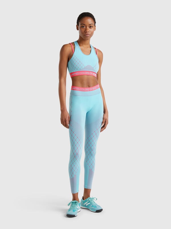 Leggings desportivas sem costuras Mulher