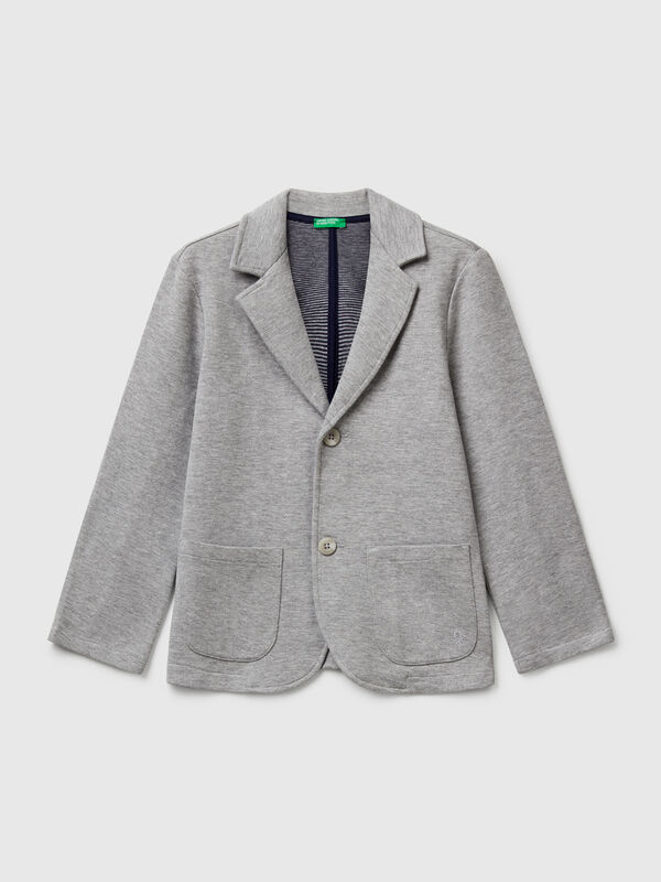 Blazer com bolsos Menino