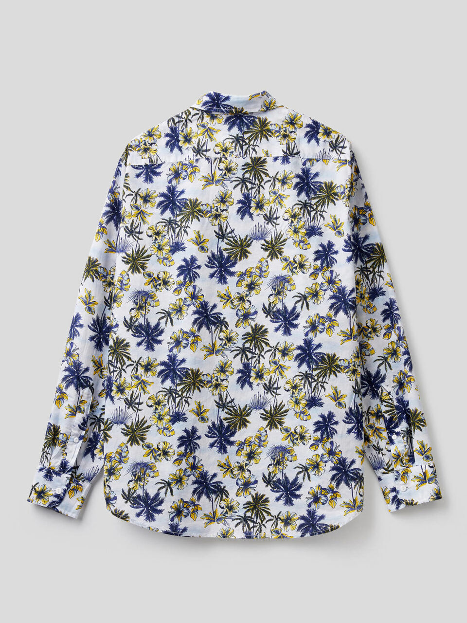 Camisa 100% algodão com estampa botânica image number 2