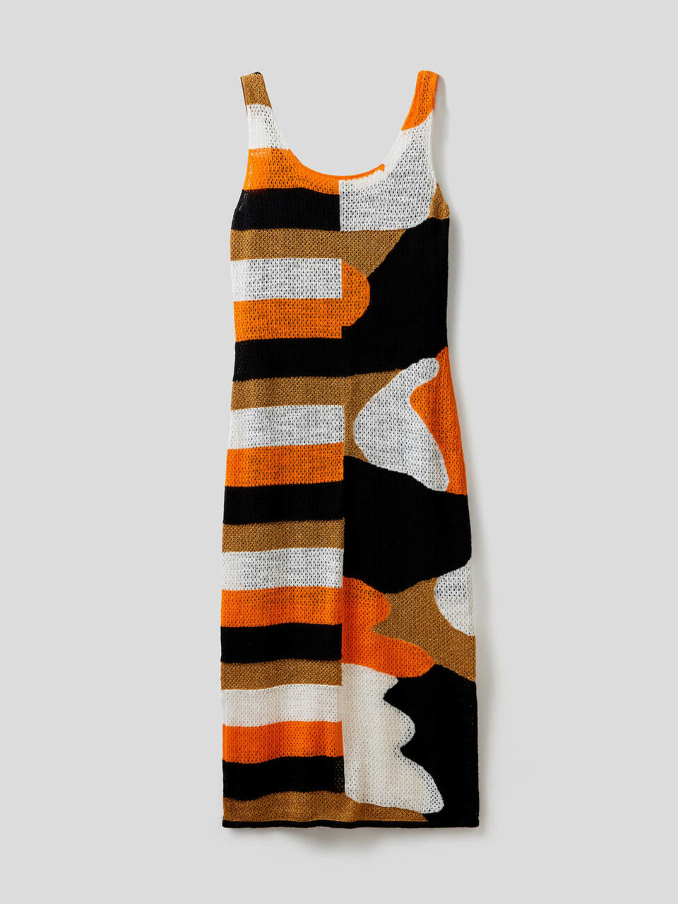 Vestido perfurado multicolor image number 1
